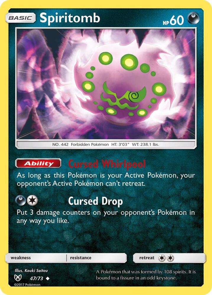 Spiritomb 47/73 (Shining Legends)  | Good Games Adelaide SA