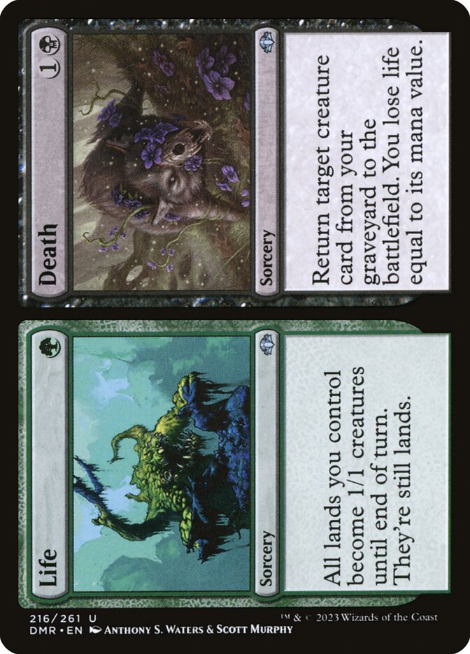 Life // Death 216 (Dominaria Remastered)  | Good Games Adelaide SA