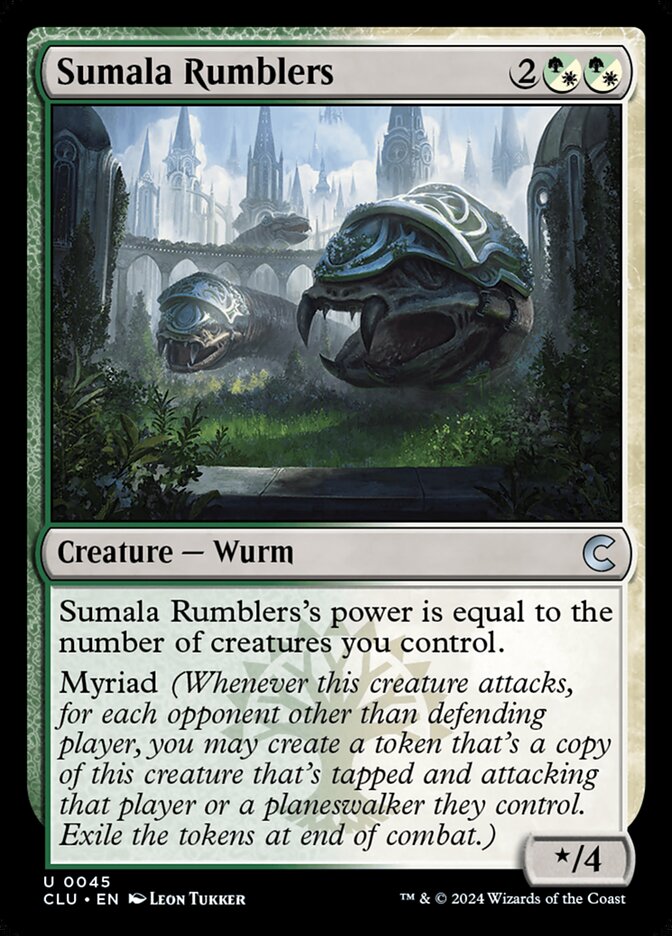 Sumala Rumblers 45 (Ravnica: Clue Edition)  | Good Games Adelaide SA