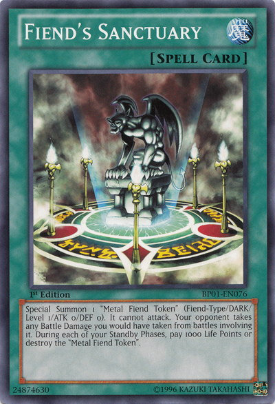 Fiend's Sanctuary [BP01-EN076] Common | Good Games Adelaide SA