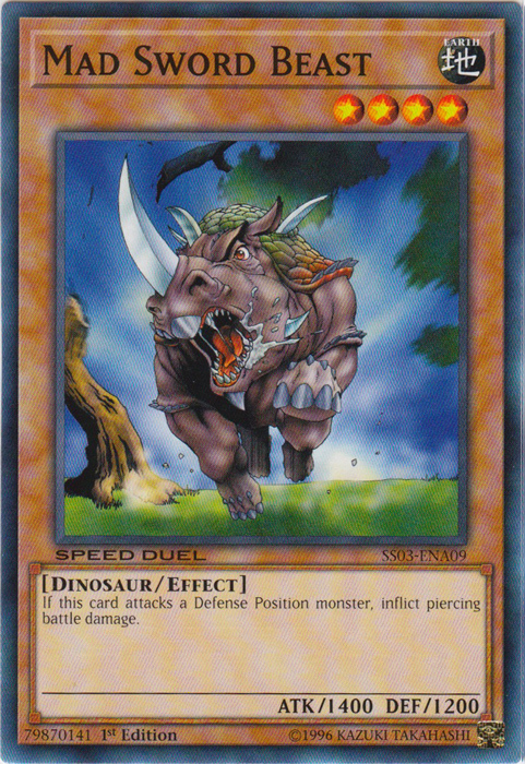 Mad Sword Beast [SS03-ENA09] Common | Good Games Adelaide SA