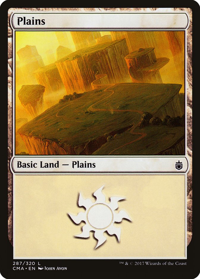 Plains (287) [Commander Anthology] | Good Games Adelaide SA