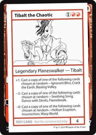 Tibalt the Chaotic (2021 Edition) [Mystery Booster Playtest Cards] | Good Games Adelaide SA