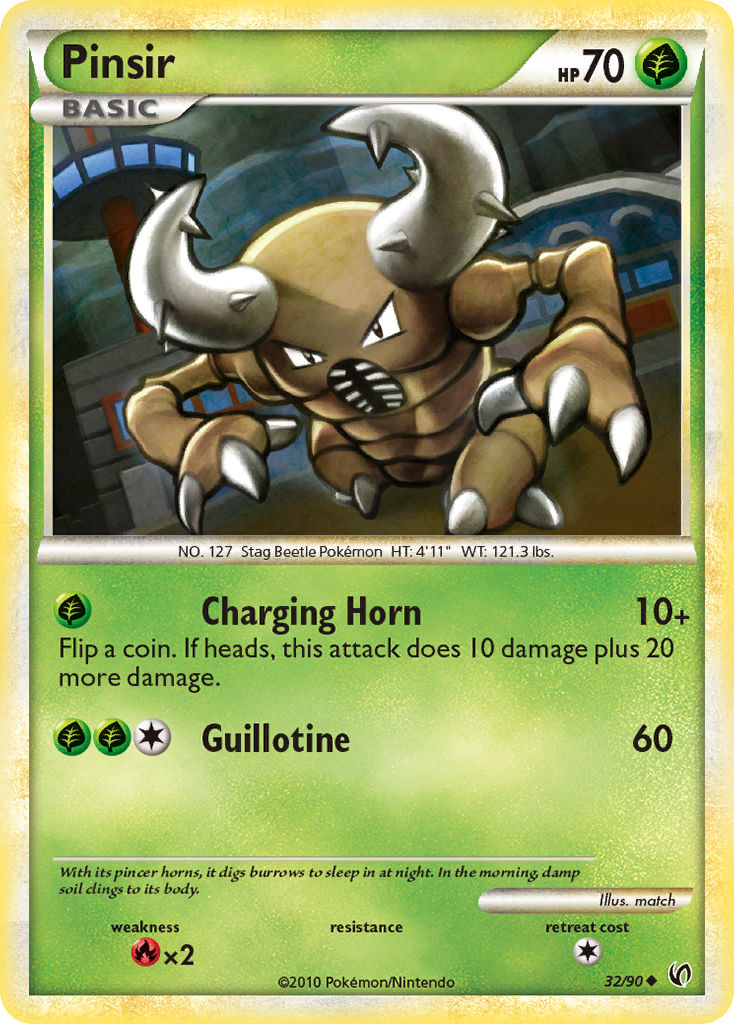 Pinsir (32/90) [HeartGold & SoulSilver: Undaunted] | Good Games Adelaide SA