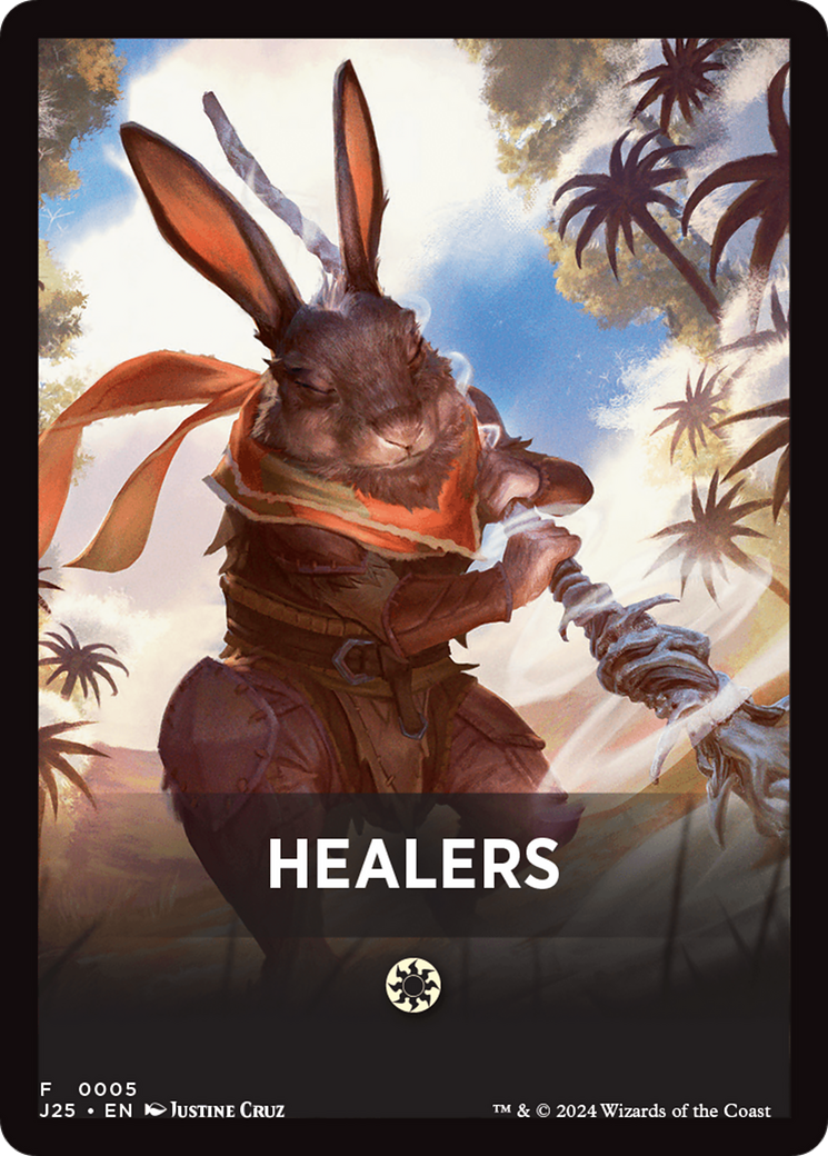 Healers Theme Card [Foundations Jumpstart Front Cards] | Good Games Adelaide SA