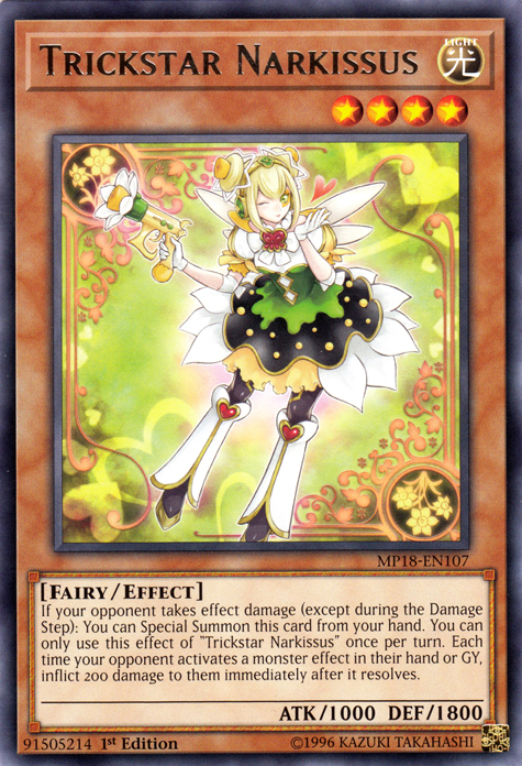 Trickstar Narkissus [MP18-EN107] Rare | Good Games Adelaide SA