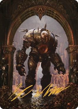 Marut Art Card Gold Stamped Signature 21 (Art Series: Commander Legends: Battle for Baldur's Gate)  | Good Games Adelaide SA