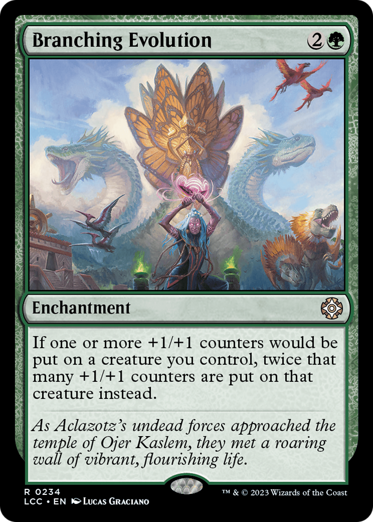 Branching Evolution [The Lost Caverns of Ixalan Commander] | Good Games Adelaide SA