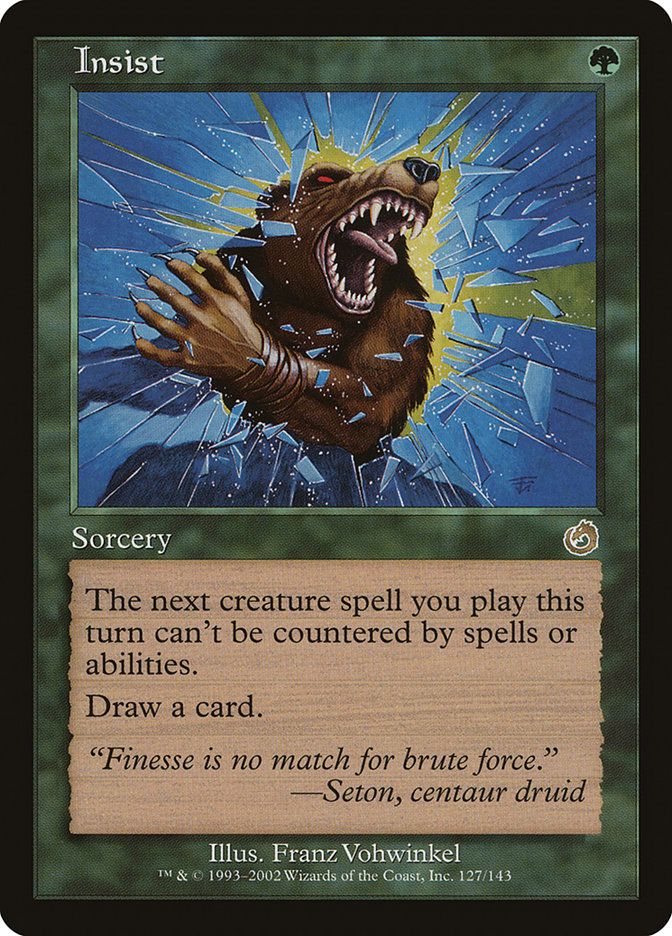 Insist 127/143 (Torment)  - Foil | Good Games Adelaide SA