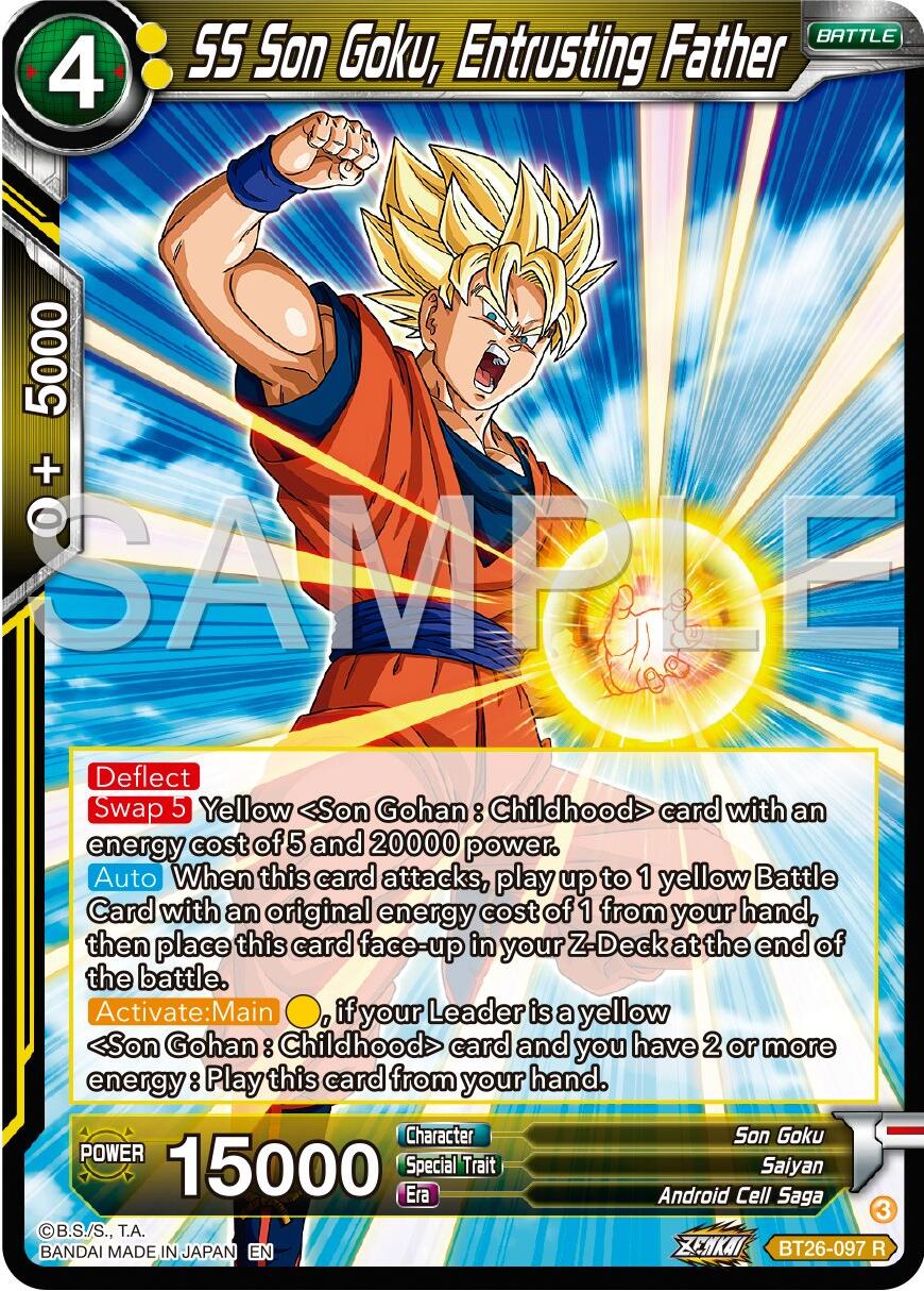 SS Son Goku, Entrusting Father (BT26-097) [Ultimate Advent] | Good Games Adelaide SA