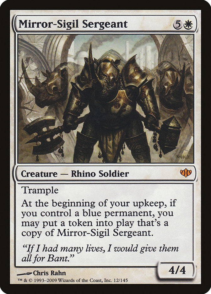 Mirror-Sigil Sergeant [Conflux] | Good Games Adelaide SA