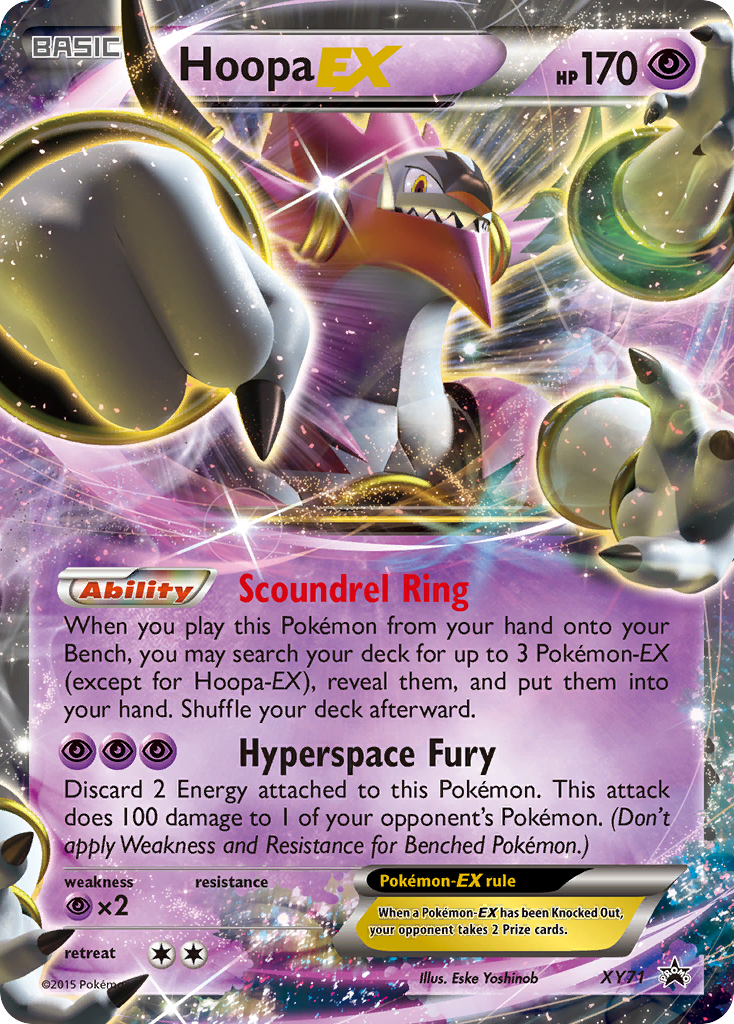 Hoopa EX (XY71) [XY: Black Star Promos] | Good Games Adelaide SA