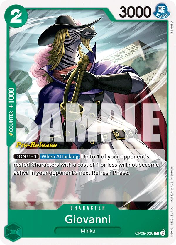 Giovanni [Two Legends Pre-Release Cards] | Good Games Adelaide SA