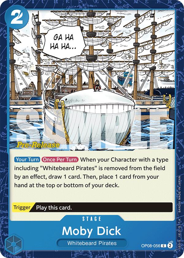 Moby Dick [Two Legends Pre-Release Cards] | Good Games Adelaide SA