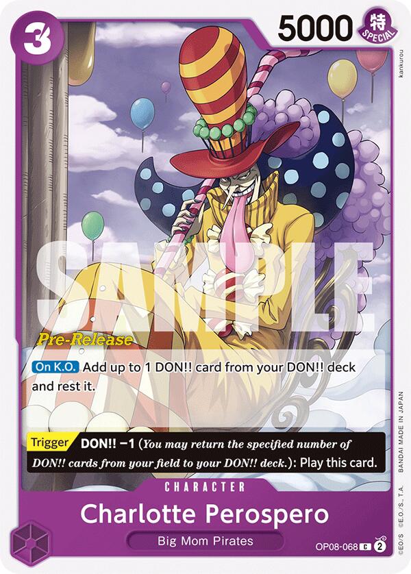 Charlotte Perospero [Two Legends Pre-Release Cards] | Good Games Adelaide SA