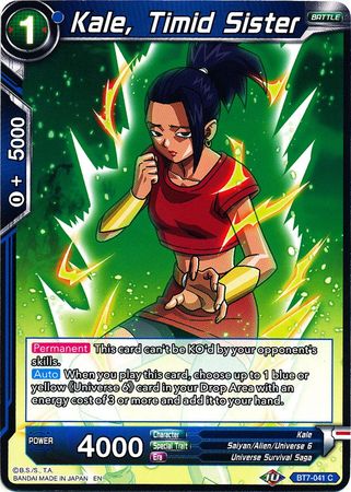 Kale, Timid Sister [BT7-041] | Good Games Adelaide SA