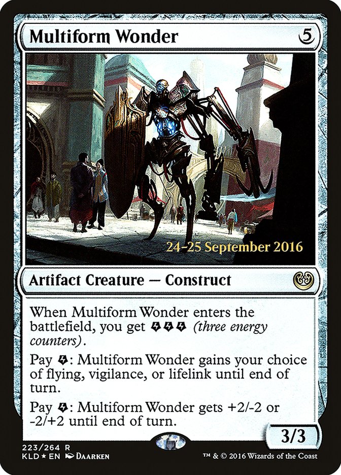 Multiform Wonder [Kaladesh Promos] | Good Games Adelaide SA