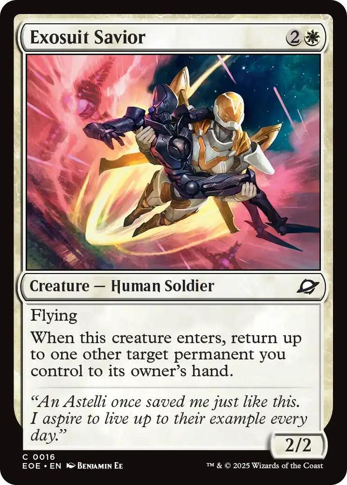 Exosuit Savior 16 (Edge of Eternities)  | Good Games Adelaide SA