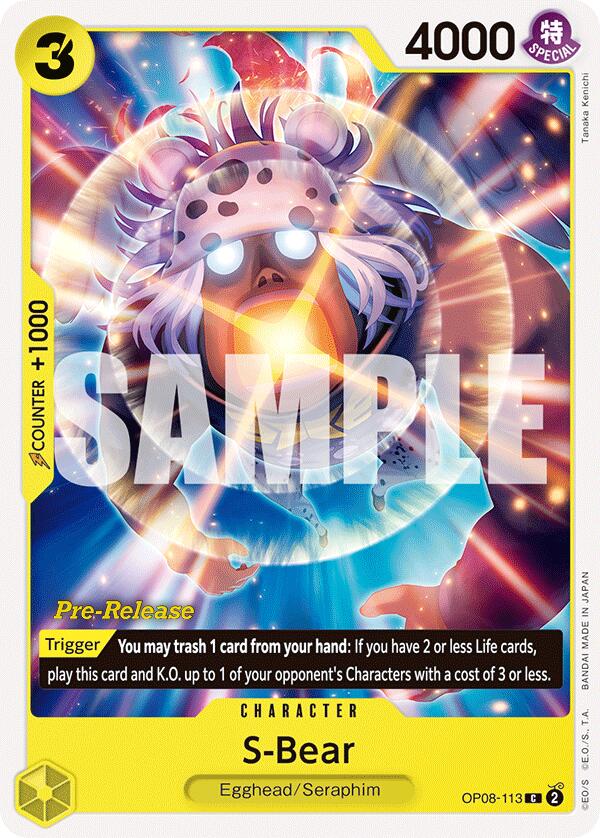 S-Bear [Two Legends Pre-Release Cards] | Good Games Adelaide SA