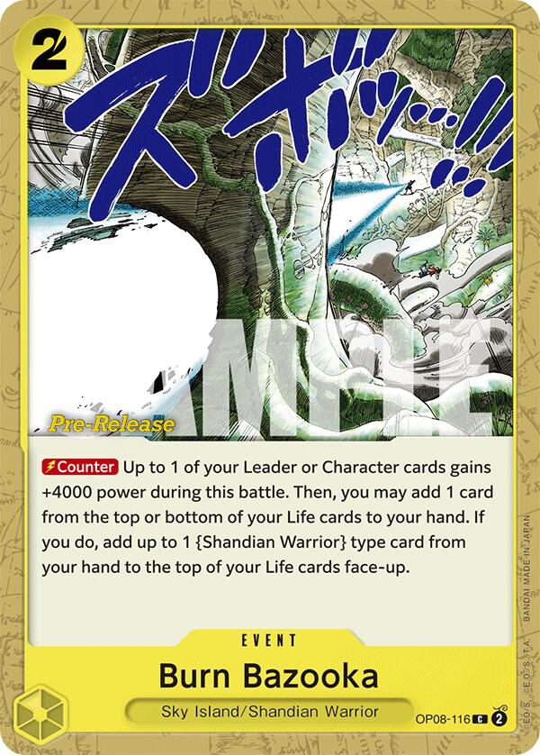 Burn Bazooka [Two Legends Pre-Release Cards] | Good Games Adelaide SA