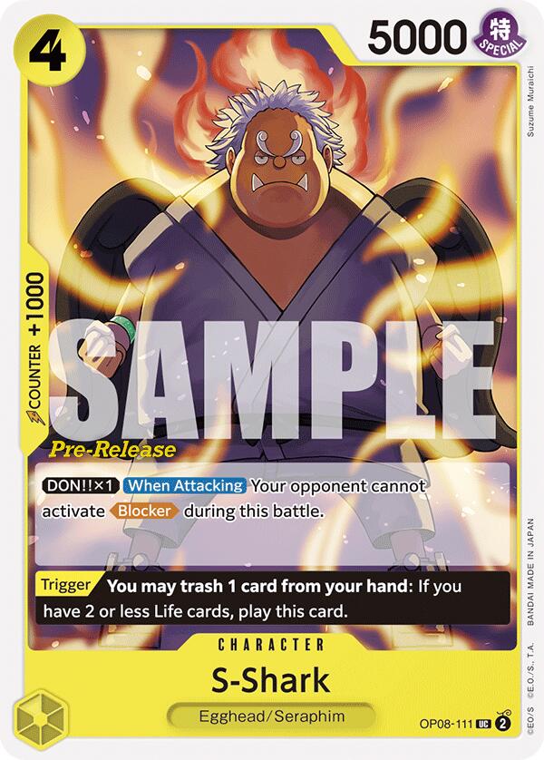 S-Shark [Two Legends Pre-Release Cards] | Good Games Adelaide SA