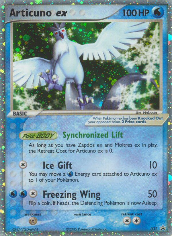 Articuno ex (032) [Nintendo: Black Star Promos] | Good Games Adelaide SA