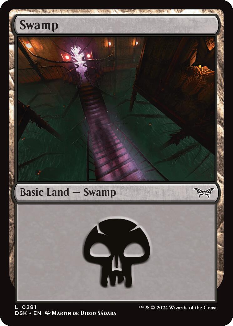 Swamp (0281) [Duskmourn: House of Horror] | Good Games Adelaide SA