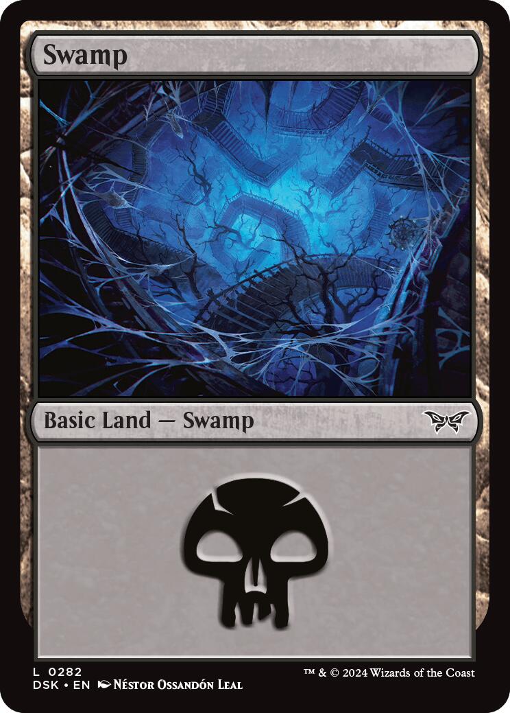 Swamp (0282) [Duskmourn: House of Horror] | Good Games Adelaide SA