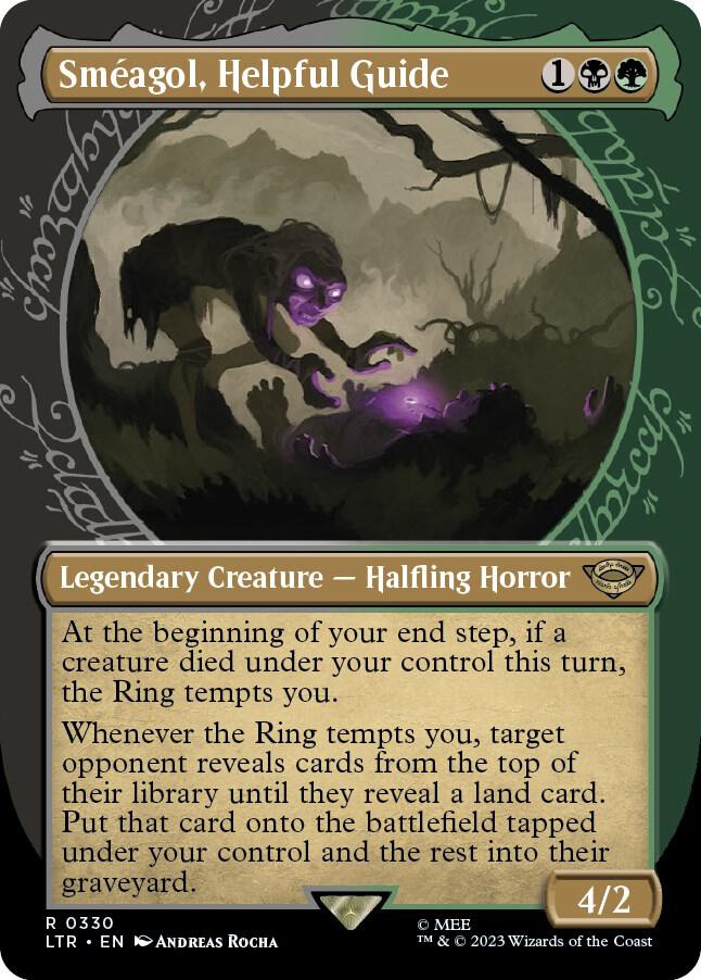 Sméagol, Helpful Guide 330 (Universes Beyond: The Lord of the Rings: Tales of Middle-earth)  - Showcase Foil | Good Games Adelaide SA