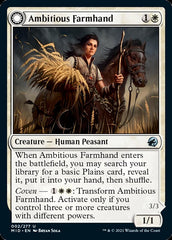 Ambitious Farmhand // Seasoned Cathar [Innistrad: Midnight Hunt] | Good Games Adelaide SA
