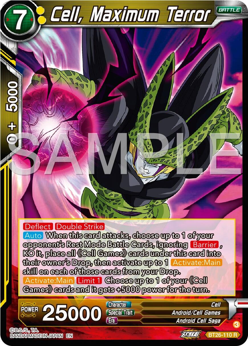 Cell, Maximum Terror (BT26-110) [Ultimate Advent] | Good Games Adelaide SA