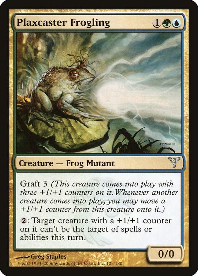 Plaxcaster Frogling 123 (Dissension)  - Foil | Good Games Adelaide SA