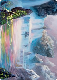 Glittering Frost Art Card (Gold-Stamped Signature) [Kaldheim: Art Series] | Good Games Adelaide SA