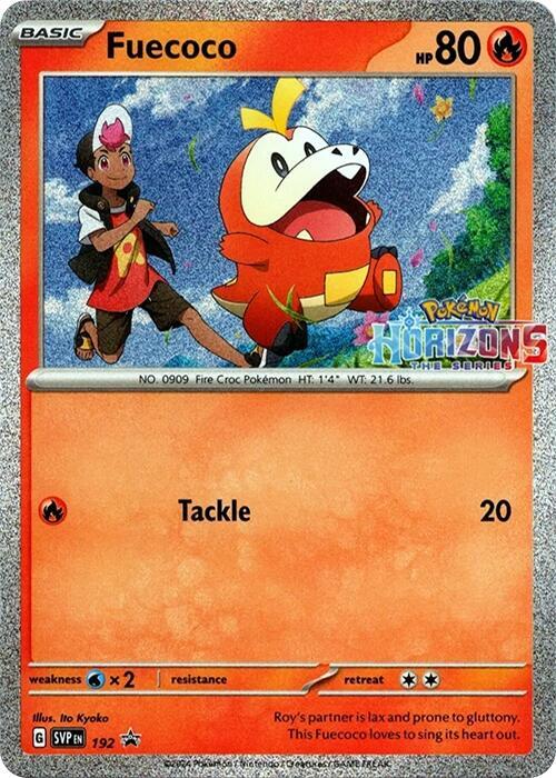 Fuecoco 192 (SV: Scarlet & Violet Promo Cards)  - Holofoil | Good Games Adelaide SA