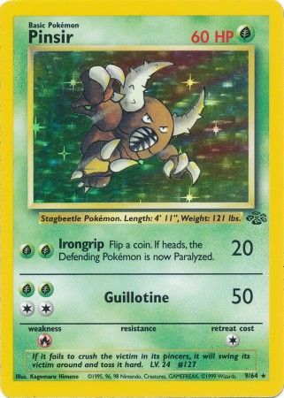 Pinsir (9/64) [Jungle Unlimited] | Good Games Adelaide SA