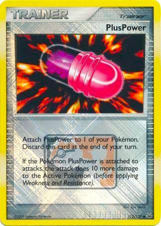 PlusPower 112 127 League Promo 112/127 (League & Championship Cards)  - Reverse Holofoil | Good Games Adelaide SA