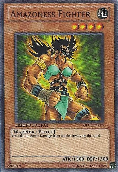 Amazoness Fighter [GLD3-EN005] Common | Good Games Adelaide SA