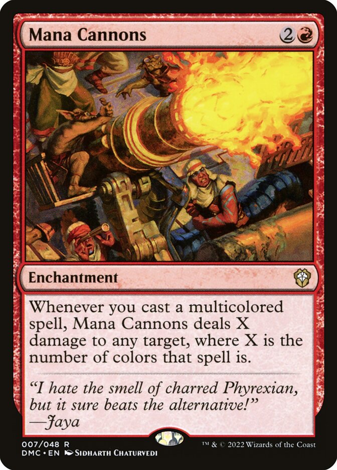 Mana Cannons 7 (Commander: Dominaria United)  | Good Games Adelaide SA