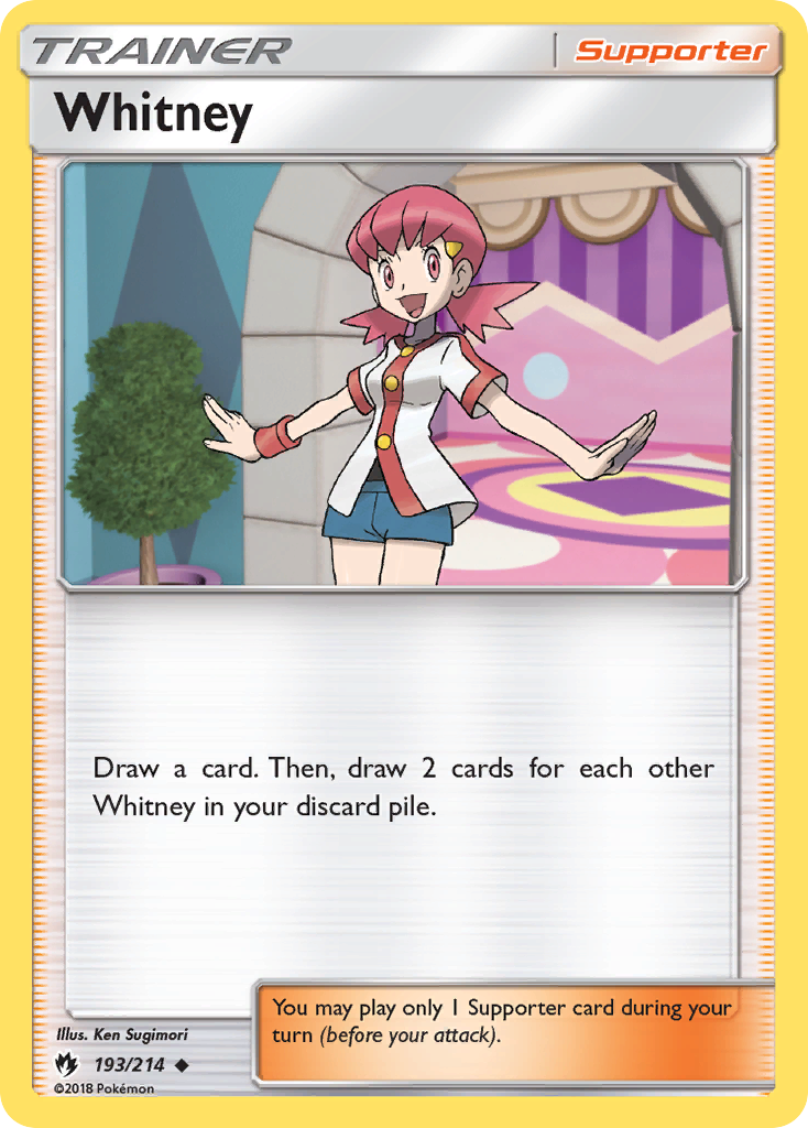 Whitney (193/214) [Sun & Moon: Lost Thunder] | Good Games Adelaide SA