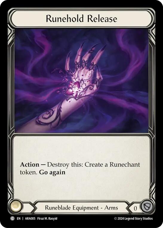 Runehold Release [ARA005] (Rosetta Aurora Blitz Deck) | Good Games Adelaide SA