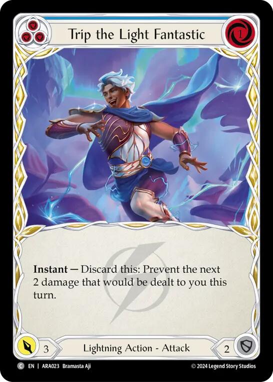 Trip the Light Fantastic (Blue) [ARA023] (Rosetta Aurora Blitz Deck) | Good Games Adelaide SA