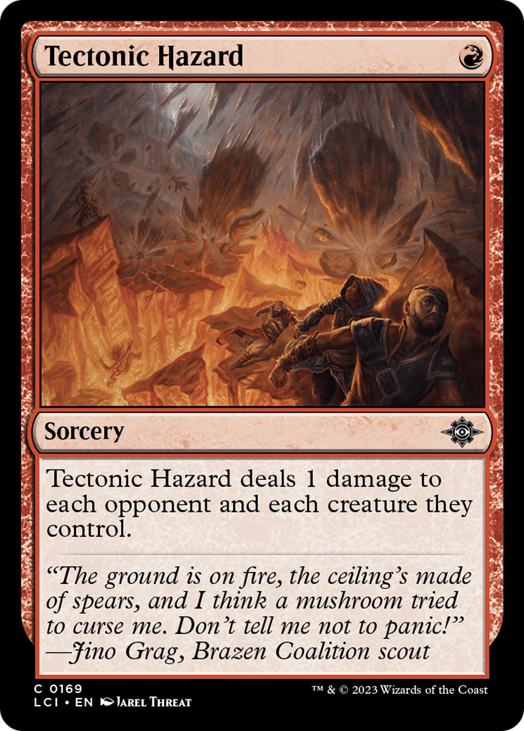 Tectonic Hazard [The Lost Caverns of Ixalan] | Good Games Adelaide SA