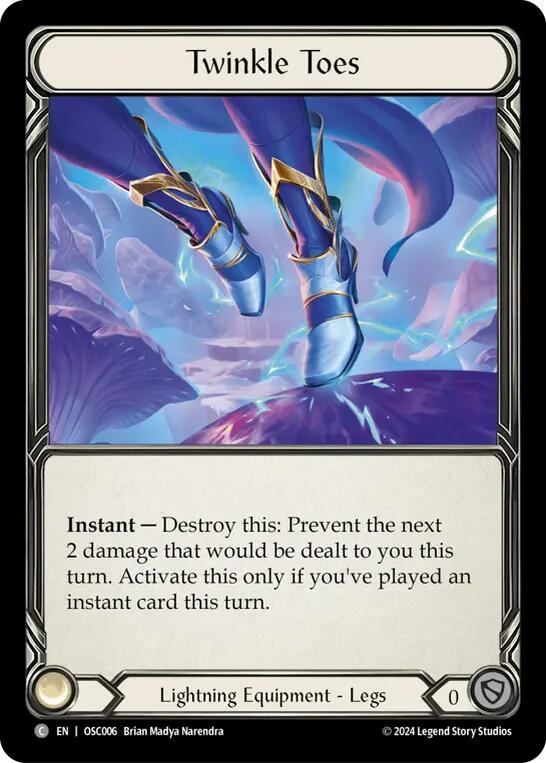 Twinkle Toes [OSC006] (Rosetta Oscilio Blitz Deck) | Good Games Adelaide SA