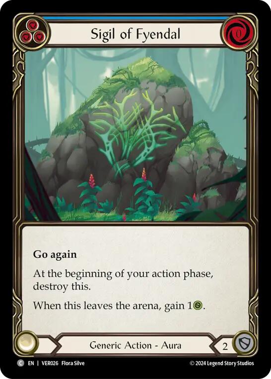 Sigil of Fyendal [VER027] (Rosetta Verdance Blitz Deck) | Good Games Adelaide SA