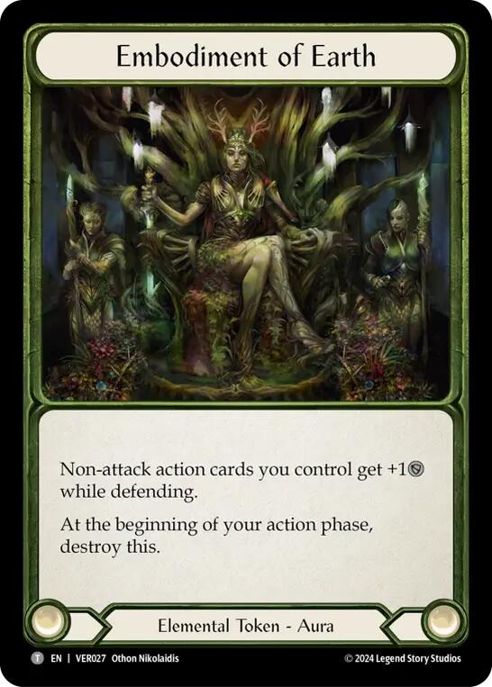 Embodiment of Earth [VER026] (Rosetta Verdance Blitz Deck) | Good Games Adelaide SA