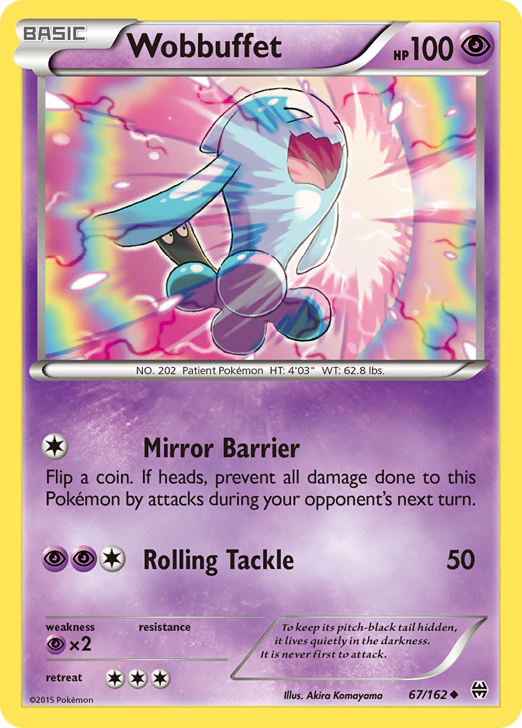 Wobbuffet (67/162) [XY: BREAKthrough] | Good Games Adelaide SA