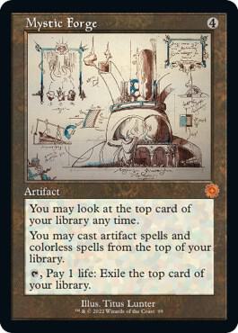 Mystic Forge Schematic 99 (The Brothers' War: Retro Frame Artifacts)  - Foil | Good Games Adelaide SA