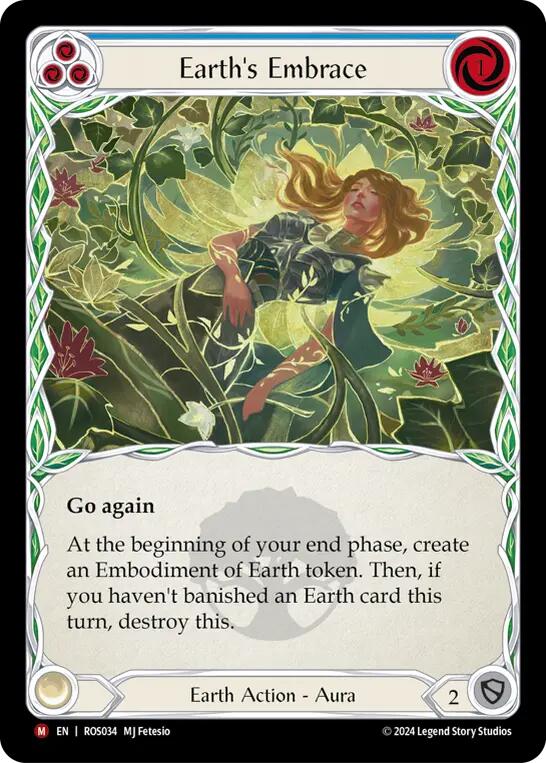 Earth's Embrace [ROS034] (Rosetta)  Rainbow Foil | Good Games Adelaide SA