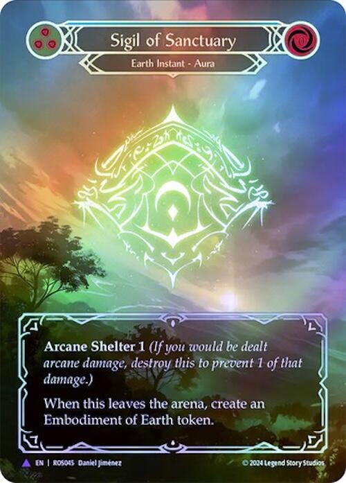 Sigil of Sanctuary (Marvel) [ROS045] (Rosetta)  Cold Foil | Good Games Adelaide SA