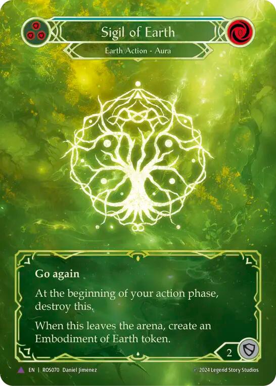 Sigil of Earth (Marvel) [ROS070] (Rosetta)  Cold Foil | Good Games Adelaide SA